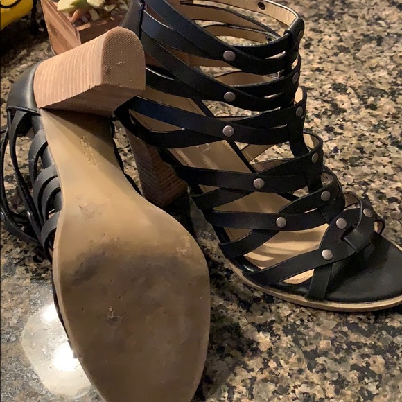 Report Greta black gladiator heels 6.5 - Picture 3 of 3